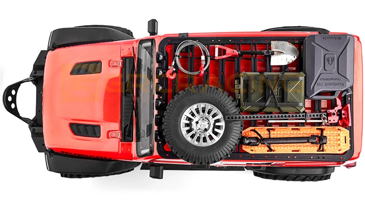 Dachgepäckträger für 1/10 RC Crawler Car Traxxas TRX4 Defender TRX6 – Bild 6