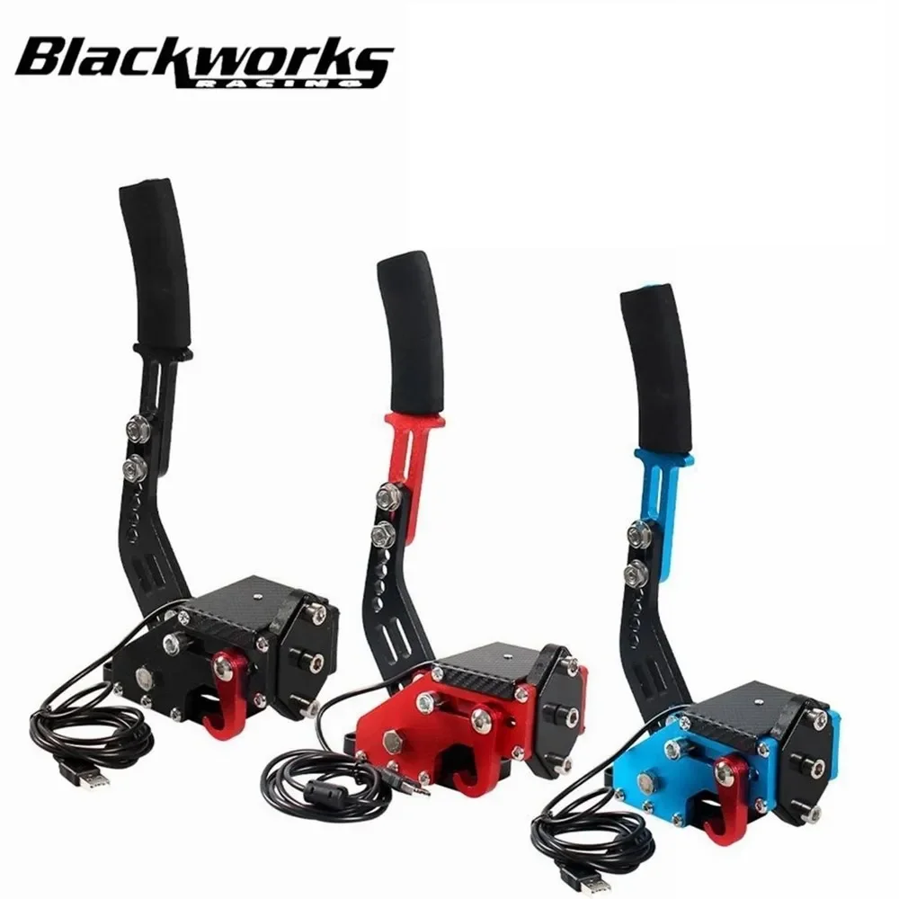 USB Handbremse SIM Für G25/27/29 T300 T500 PC Racing Spiele Fanatecosw Dirt Rally Hand Bremse System Rot