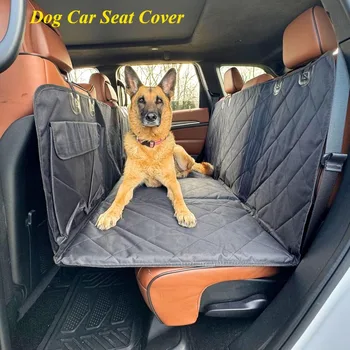 Hund Auto Sitz Abdeckung Wasserdicht Haustier Auto Sitz Zurück Reihe Hund Pad Hängematte Fahrzeug Hintere