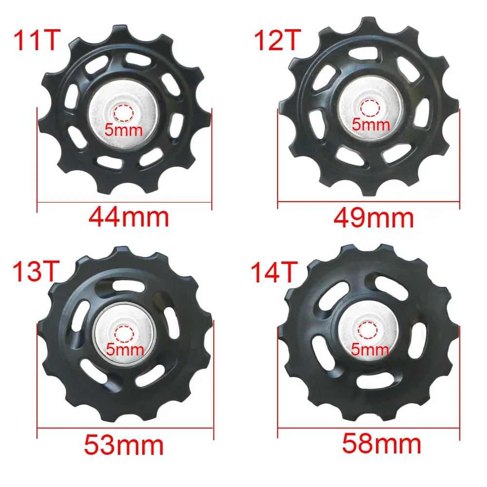 11T 12T 13T 14T Lager MTB Fahrrad Hinten Guide Rad Rennrad Jockey – Bild 2
