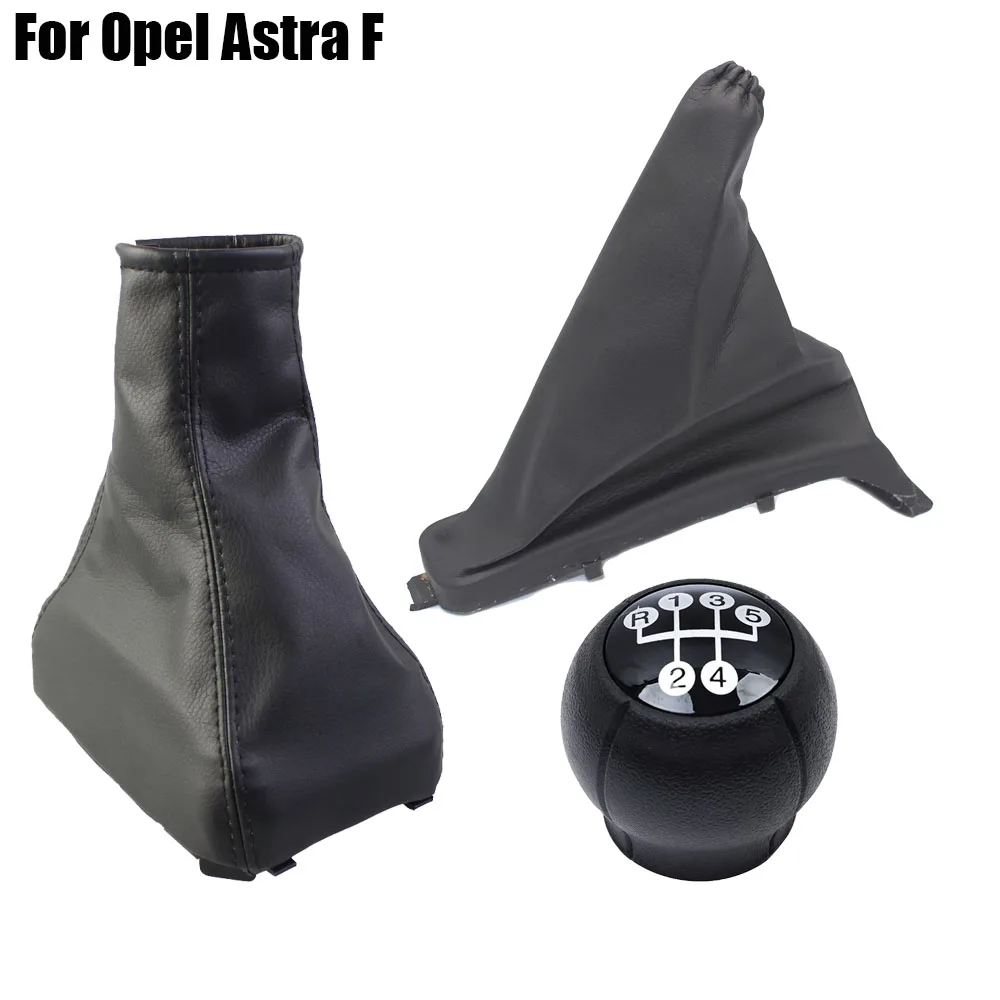 Opel Astra F 1991-1998: Schaltknauf, Handbremshebel und Schaltsack-Abdeckung
