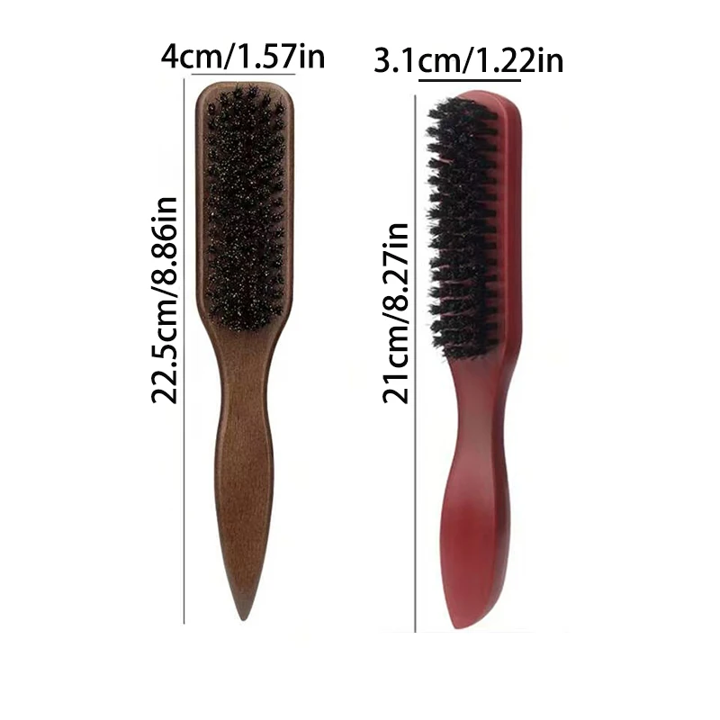 Haarbürste mit Wildschweinborsten (Unisex) - parfümfreier – Bild 6