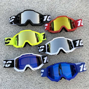 100 MX Motorradbrille Motocross-Brille Offroad-Sonnenbrille für Herren MTB ATV Maske Winddichter Schutz