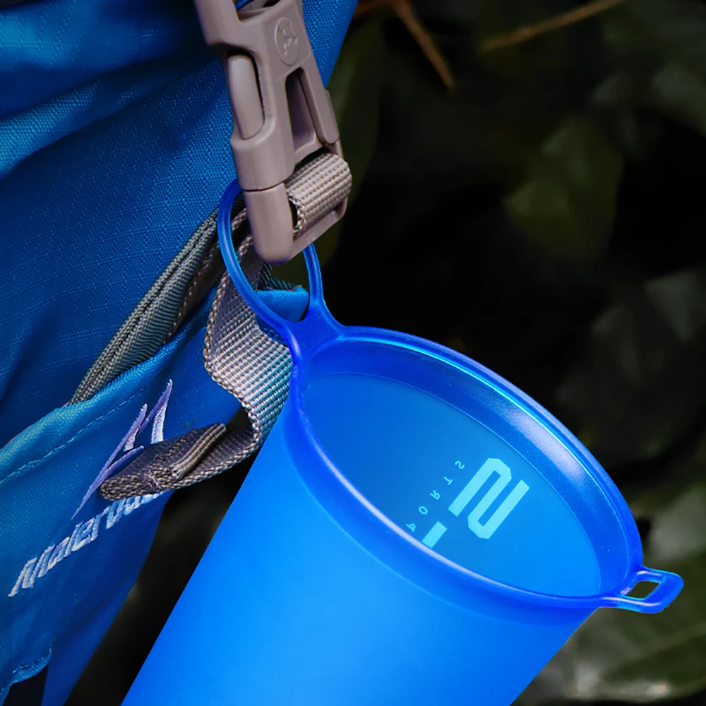 200 ml faltbarer Sport-Wasserbecher für Marathon, Langlauf, faltbar – Bild 6