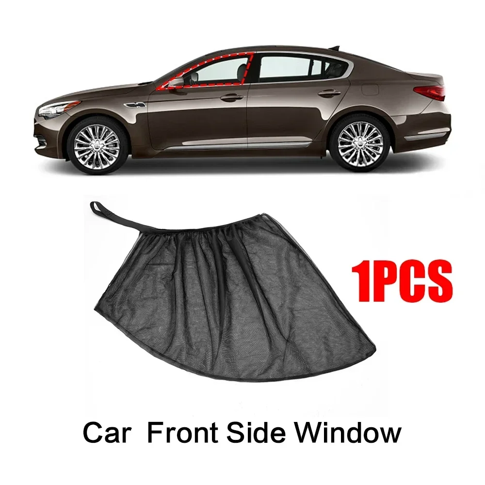 Auto Hinten Seite Fenster Sonnenschirm UV Schützen Schild Mesh Verhindern Moskito Sonnenschein (2 Stück)