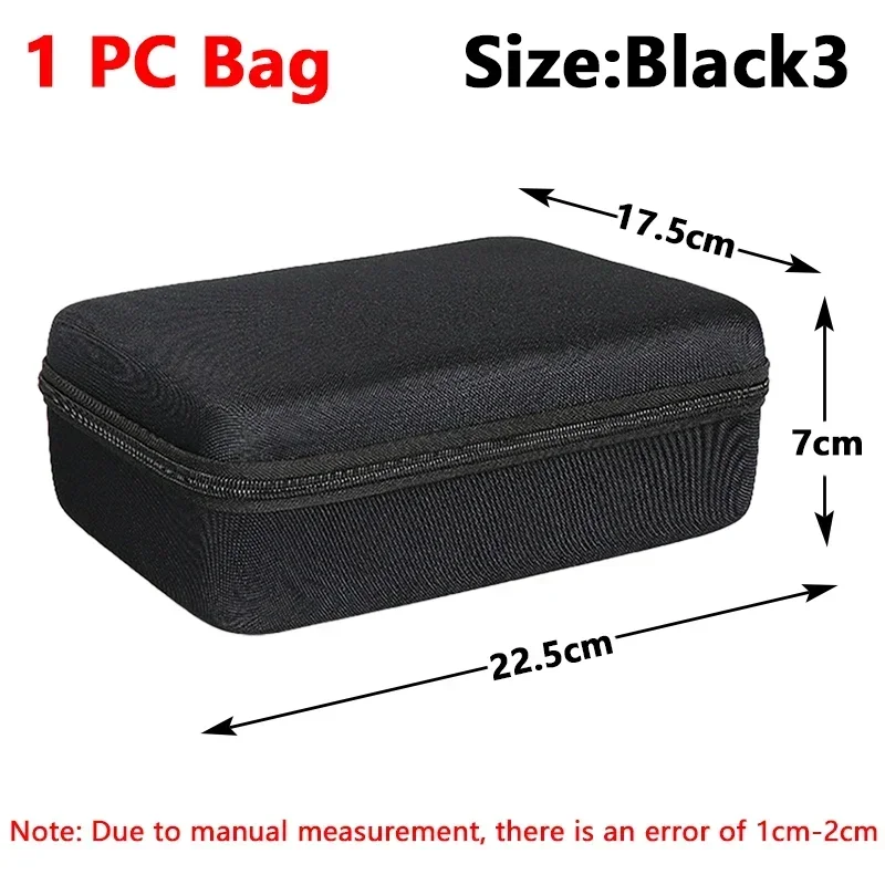 EVA Lagerung Box Reise Zipper Kleine Tasche Tragbare Schutzhülle Lagerung Fall Outdoor Werkzeuge Tasche 6