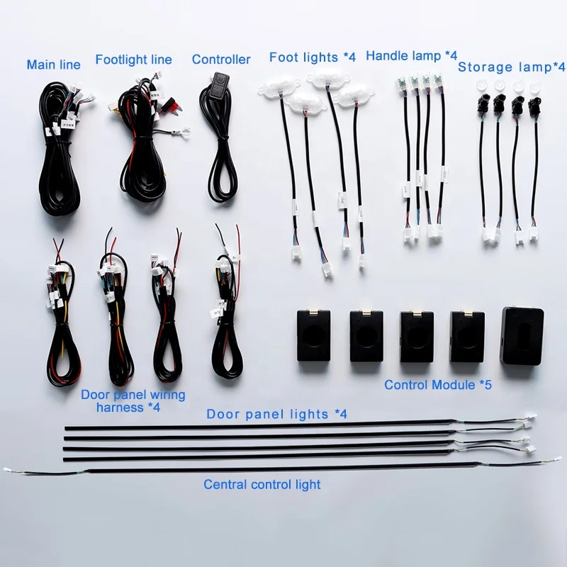 Universal Auto Innenraum LED Umgebungslicht Symphony Dynamische – Bild 4