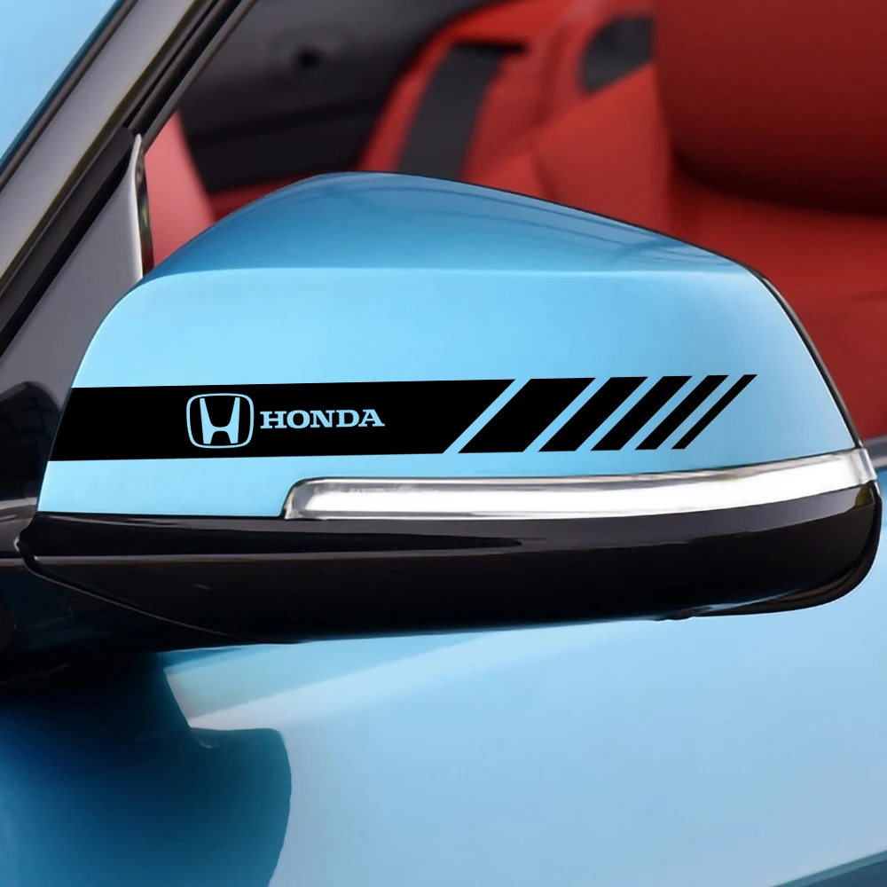 Auto Styling Rückspiegel Anti-Reiben Schutz Dekor Aufkleber Für Honda – Bild 4