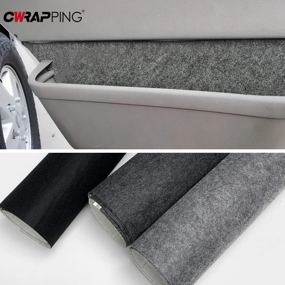 Autofutter Teppich Filztuch Selbstklebender Teppich Vliesstoff Hochtemperaturbeständiger Filz für die