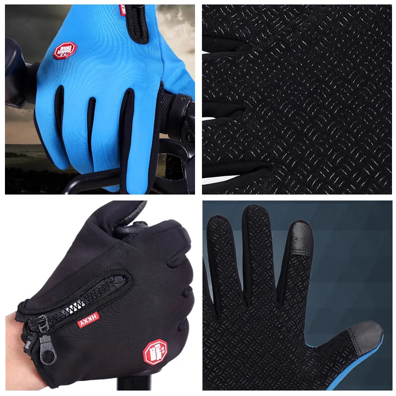 Winterhandschuhe für Männer und Frauen, Touchscreen, warm, Outdoor – Bild 3