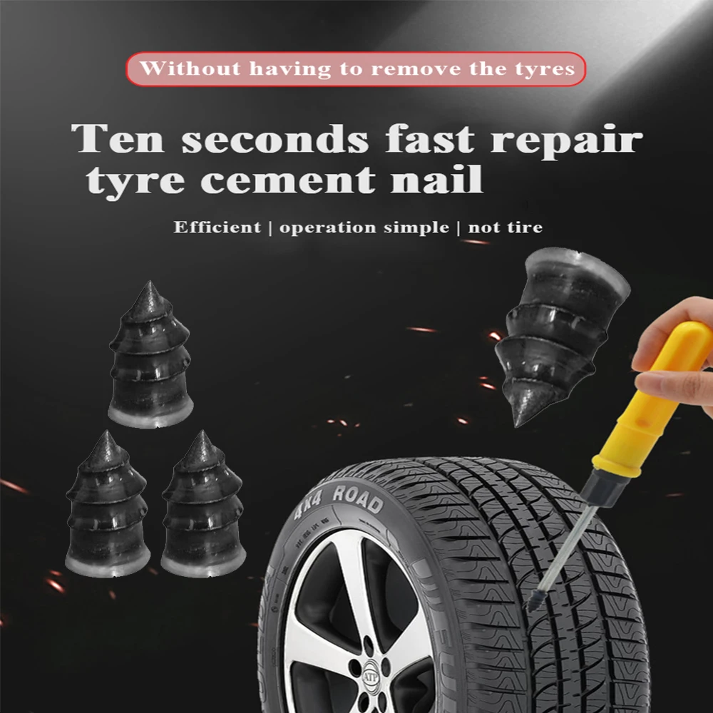 Auto Reifen Reparatur Gummi Nagel Set Universal Auto Motorrad Reifen – Bild 3