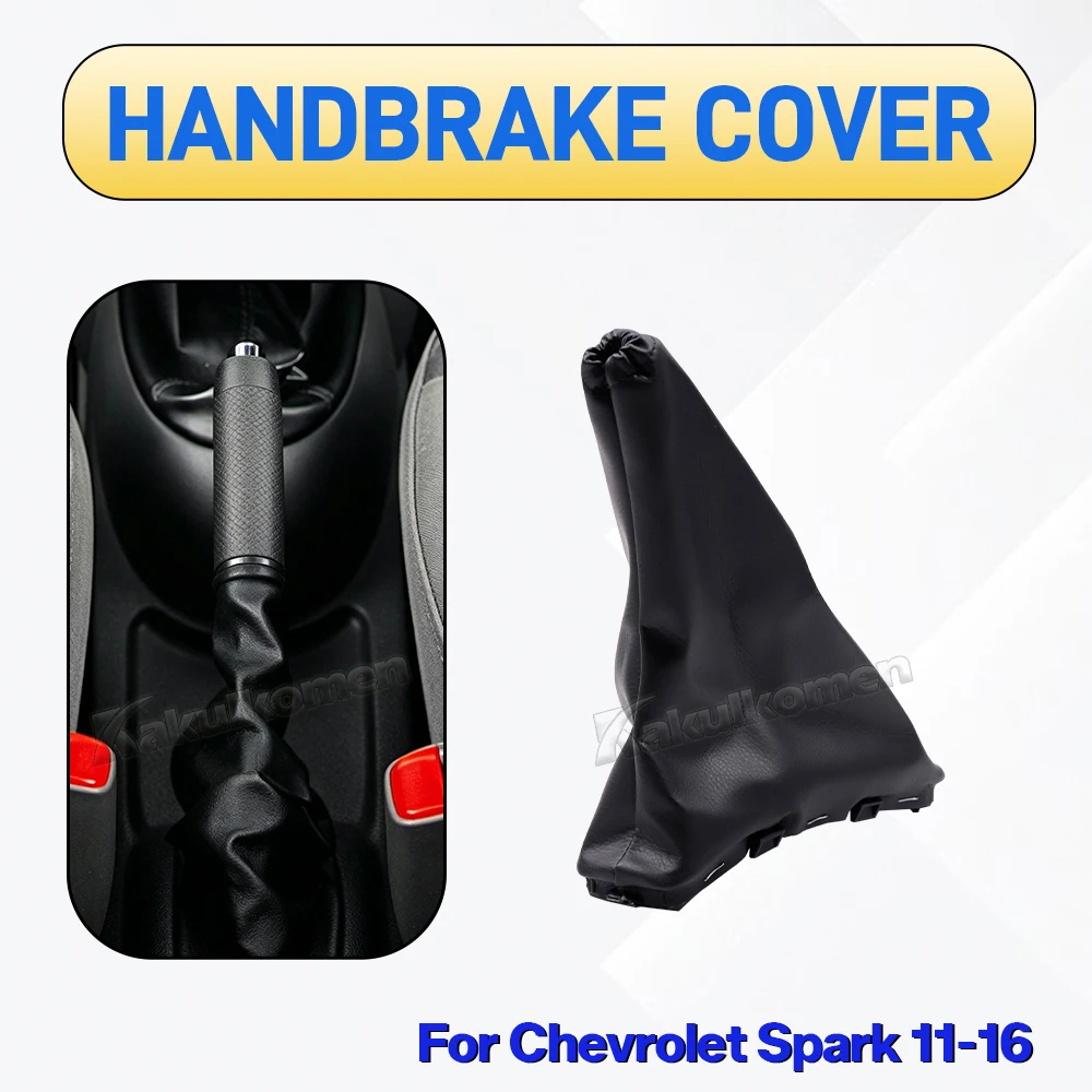 Handbremsmanschette, Schaltknauf, rutschfeste Handbremsgriffabdeckung für Chevrolet Spark 2011 2013 2014 2015