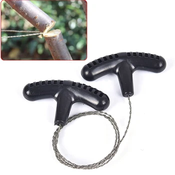 Manuelle Hand Stahl Reise Werkzeuge Outdoor Camping Wandern Seil Kettensäge Praktische Tragbare Notfall