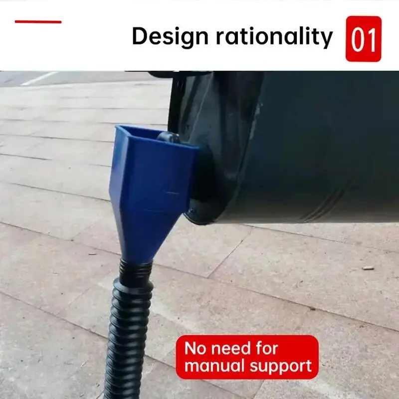 Kunststoff Auto Motorrad Tanken Benzin Motor Öl Trichter Filter Förder – Bild 4