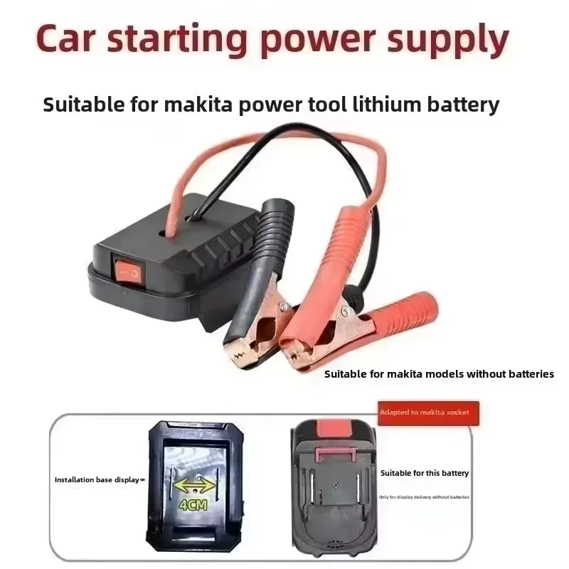 Makita Autobatterie Starthilfe Lithium-Notstrombank mit verdickten – Bild 2