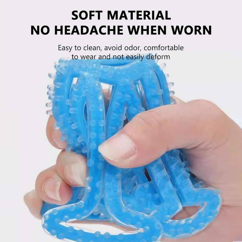 Motorradhelm-Innenfutter, flexibles Gummi-Helm-Innenpolster – Bild 5