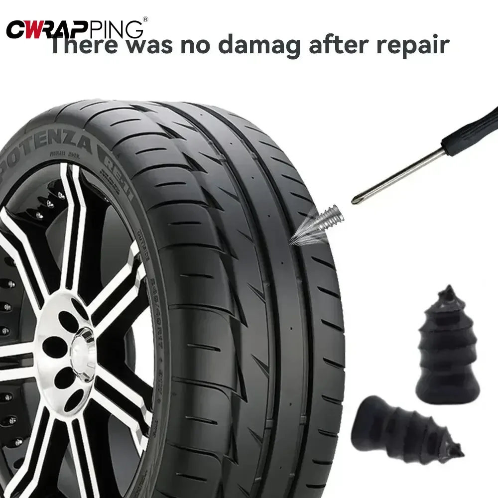 Vakuum Auto Reifen Reparatur Gummi Nagel Set Universal Reifen Schraube – Bild 3