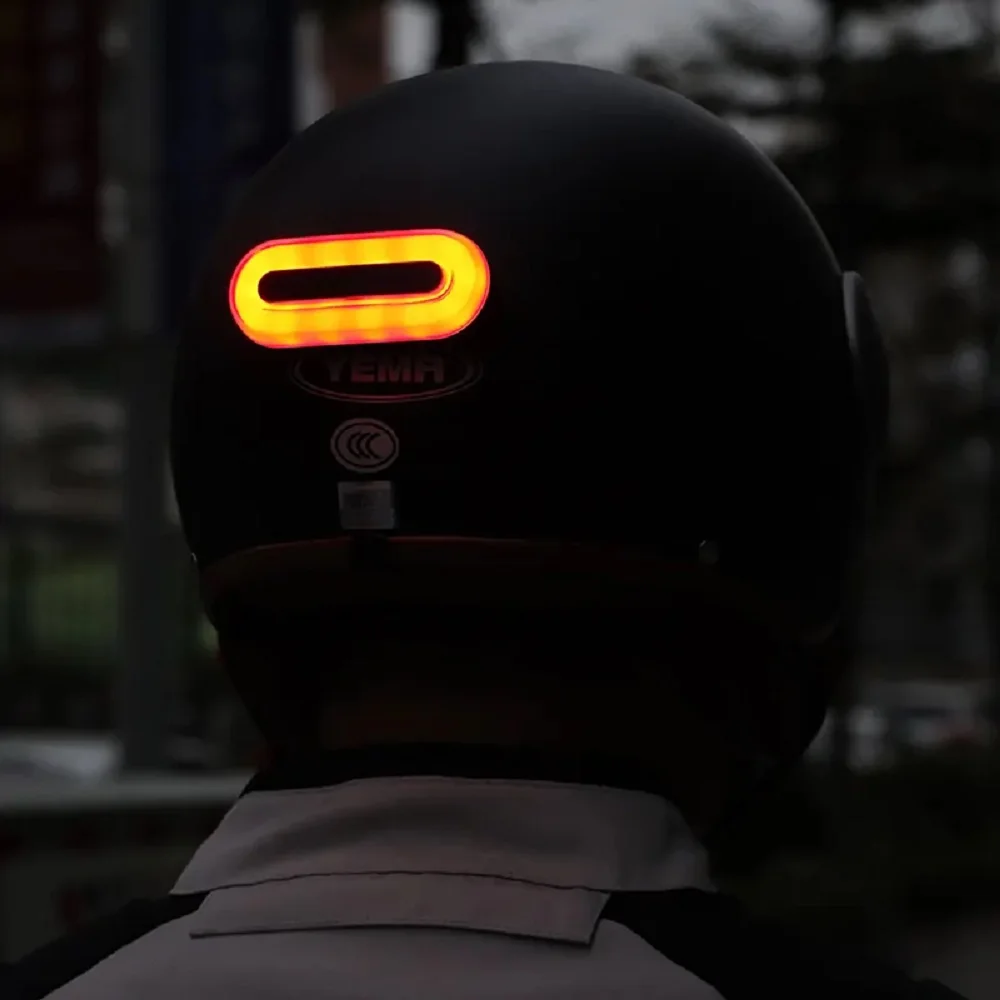 16 Lampe Perlen Fahrrad Helm Led Licht Wiederaufladbare Sicherheit – Bild 3