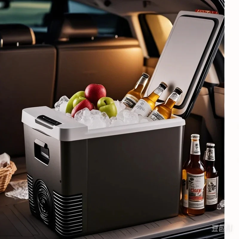 Mini-Kühlschrank 12V 220V Auto- und Haushaltskühlschrank Gefrierschrank 10L Outdoor-Kühler & Wärmer