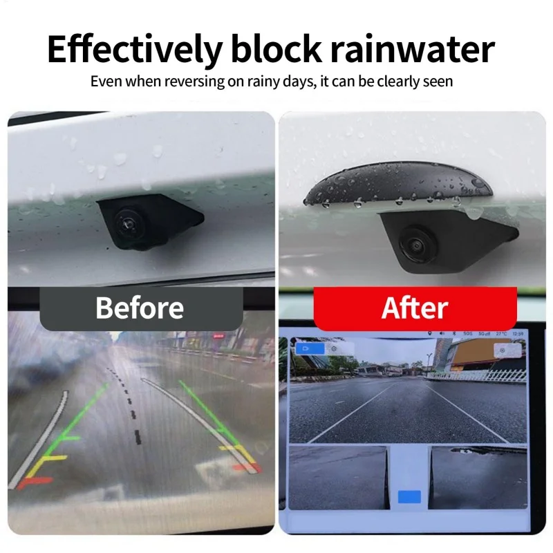 Auto-Rückfahrkamera-Regenschutz aus ABS, wasserdichter – Bild 6