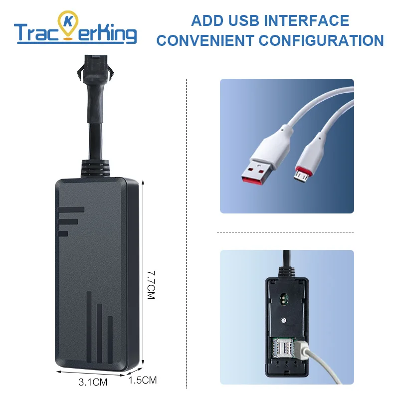 GPS-Tracker für Auto und Motorrad 4G-Tracker J16 GPS-Tracker Fahrzeug-Satellitenortungsgerät Einfache