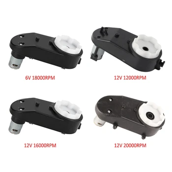 Rs390 elektromotor getriebe mit motor 6v/12v 0, 8-3, 5 rpm für kinder auto spielzeug getriebe