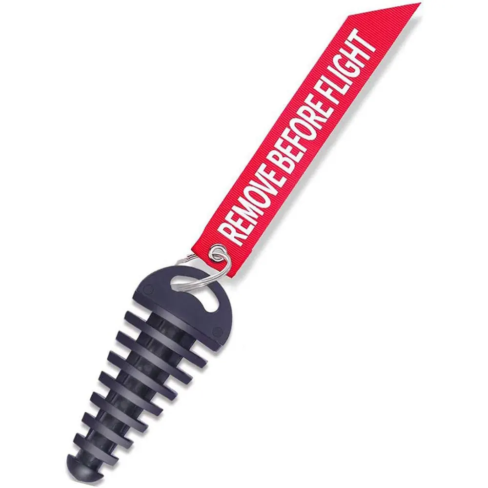 Auspuffwaschstopfen 0,6"-1,5" Waschstopfen für Motorrad Dirt Bike 2-Takt mit Schlüsselanhänger-Tag