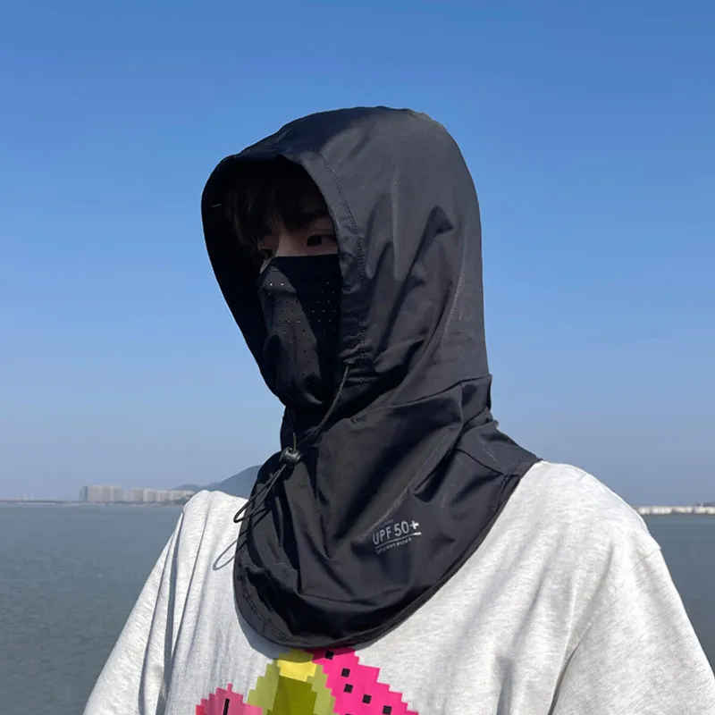 SEAMETAL Vollgesichtsmaske für Männer und Frauen, atmungsaktiv, lange – Bild 3