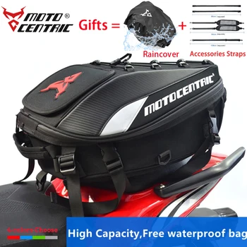 Motocentric Wasserdichte Motorrad Schwanz Tasche Multifunktions Motorrad Hinten Sitz Tasche Hohe Kapazität