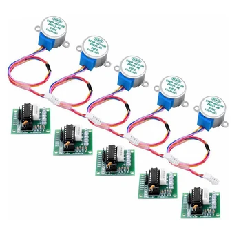 28BYJ-48 ULN2003 5V Schrittmotor + ULN2003 Treiberplatine Geeignet für Arduino Treiber Testmodul