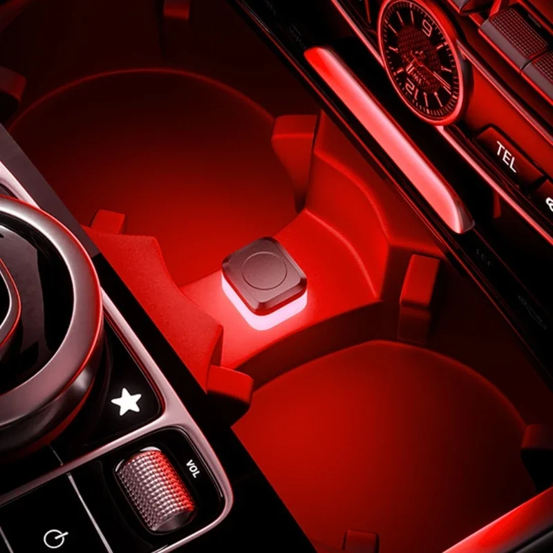 Universal Auto Innen LED Atmosphäre Licht DC5V Fahrzeug Umgebungs – Bild 3