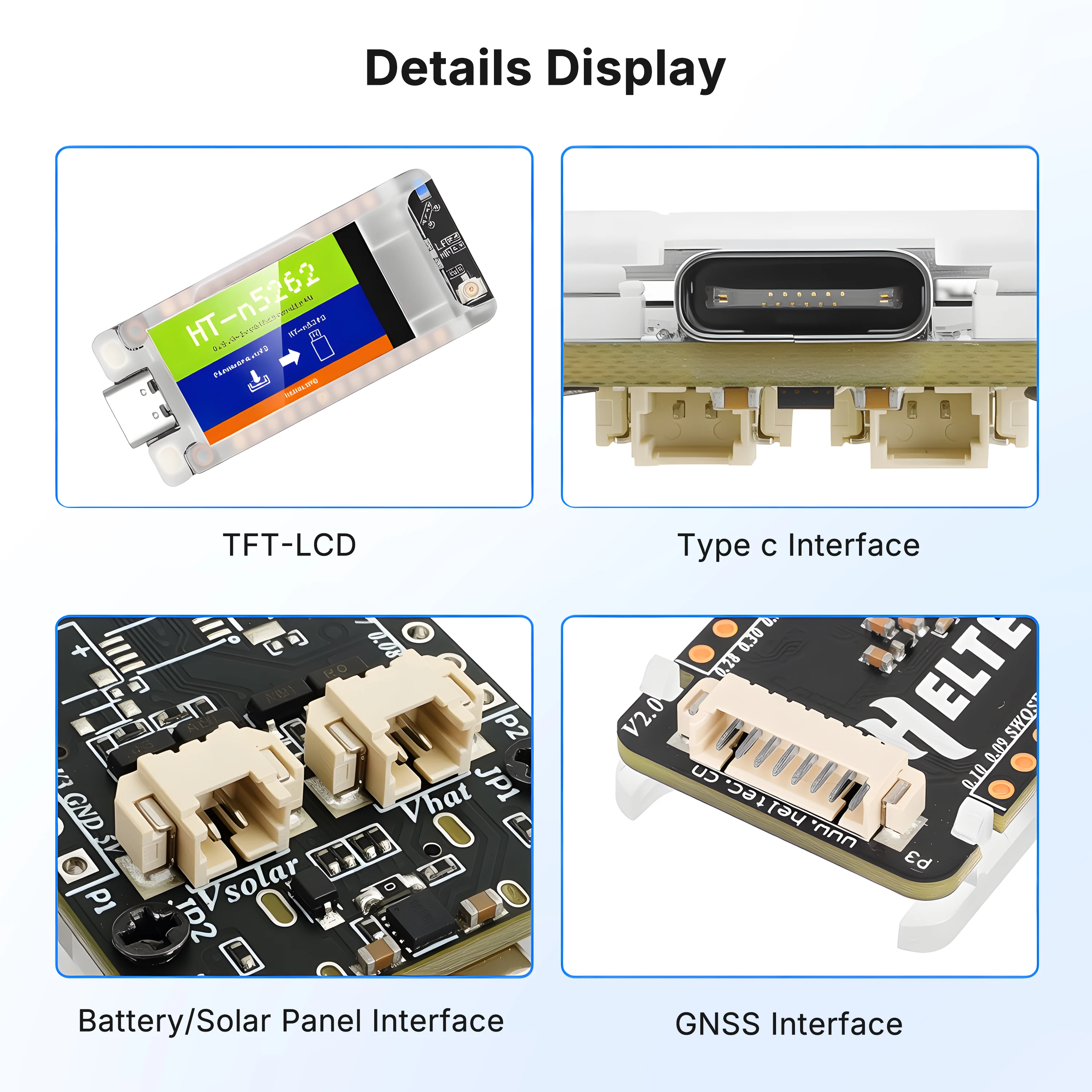 Heltec T114 Dev-Board Meshtastic V2 Nordic nRF52840 SX1262 LoRaWAN – Bild 3