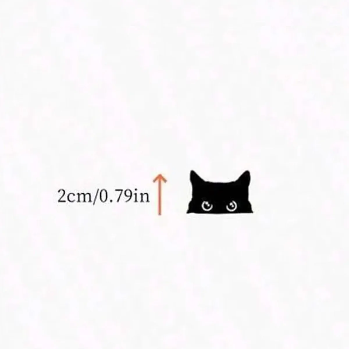 Katzen-Peeker-Aufkleber, Auto-Aufkleber, Schwarzer – Bild 3