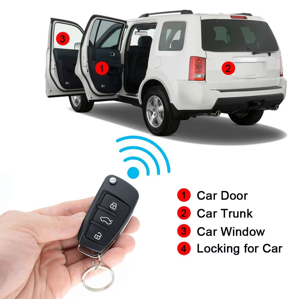 Universal Auto Fernbedienung Zentrale Kit Türschloss Locking Fahrzeug – Bild 6