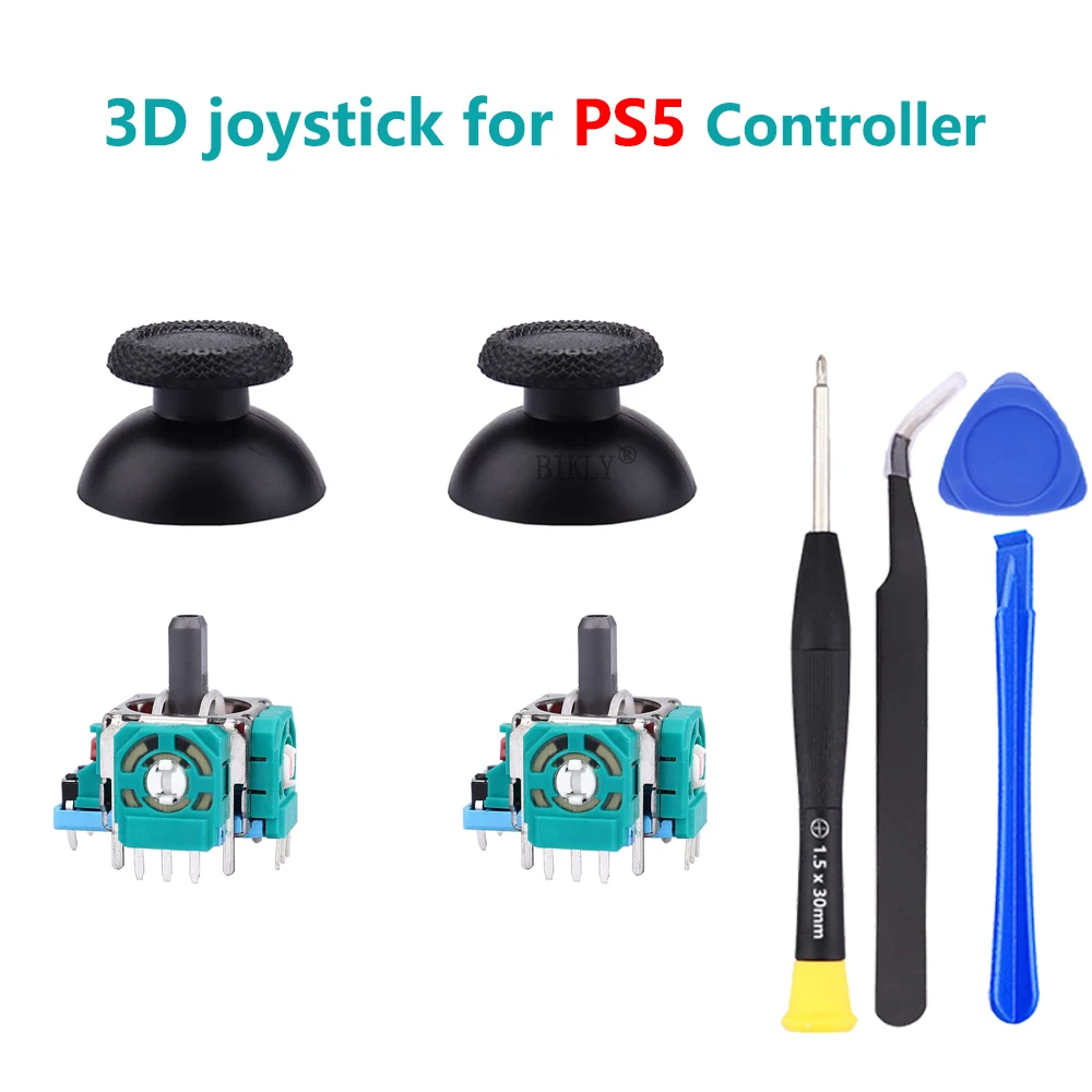Joysticks Ersatz für Playstation 5 DualSense PS5 Controller Schraubendreher 2K3 Ohm Analog 3D Thumbstick
