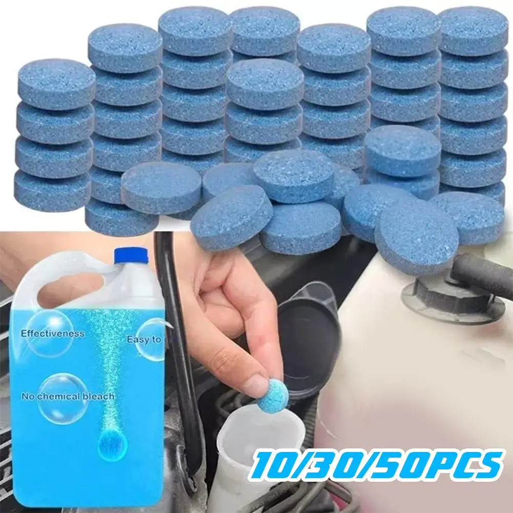 Ganzjahres-Auto-Scheibenwaschanlage, konzentrierte saubere Tabletten, solide für Auto, Zimmer, Küche, Fenster