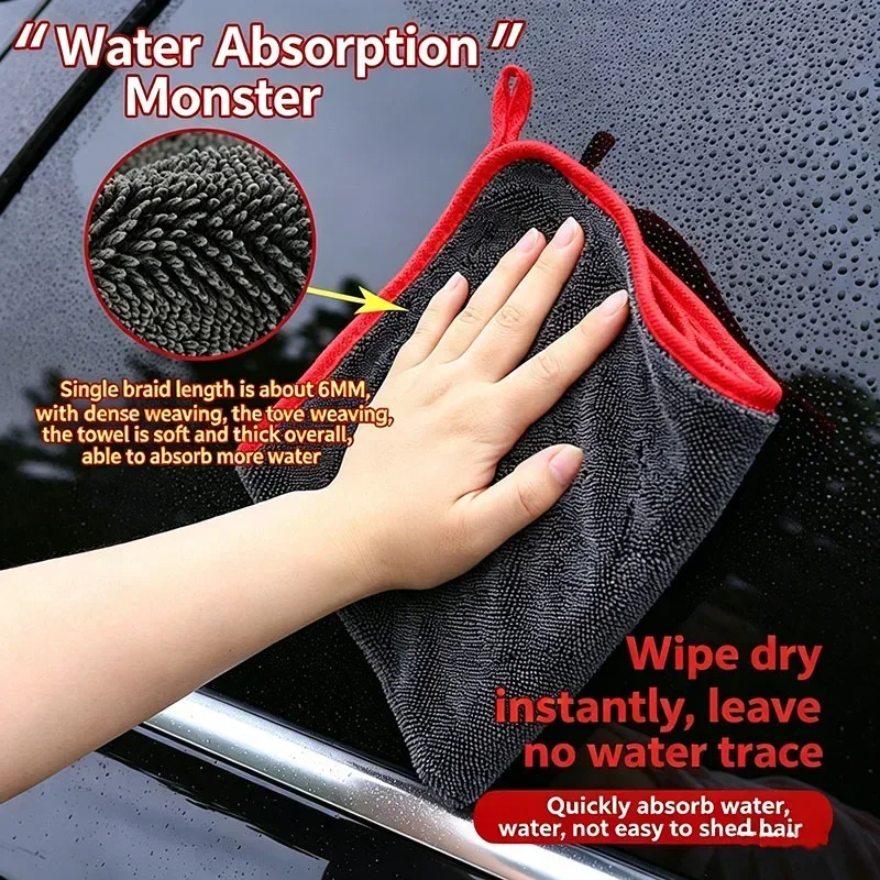 Auto-Waschlappen aus Mikrofaser, 500GSM Autopflegetuch – Bild 4