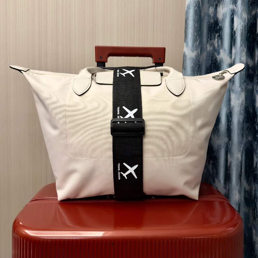 Flugzeug bedrucktes Nylon gepäck mit einer Packung