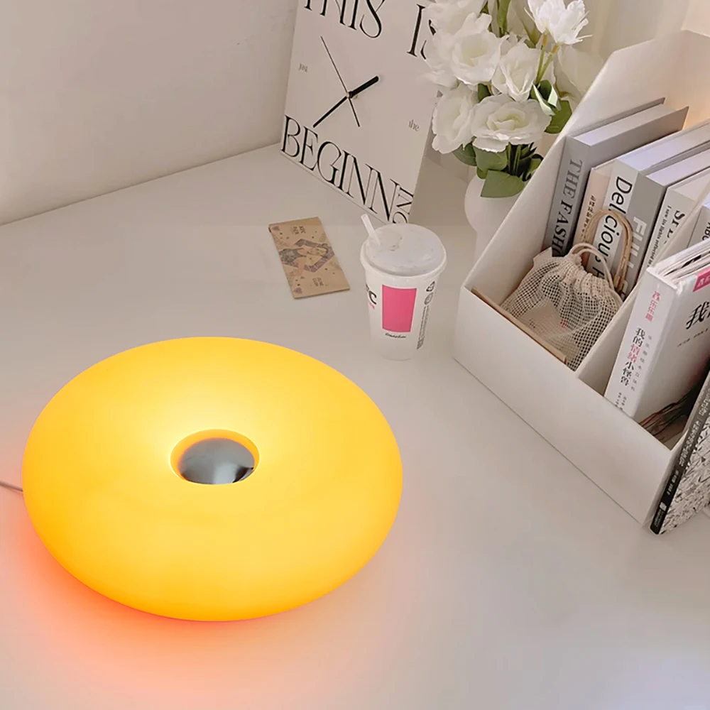 Bauhaus Tischlampe USB-Stecker Schlafzimmer Nachttischlampe Wohnzimmer – Bild 4