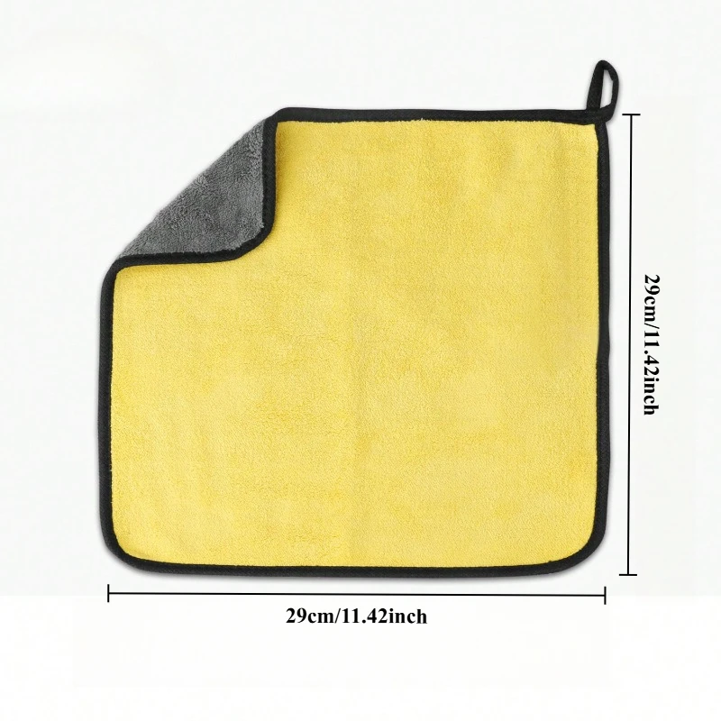 Auto Waschen Mikrofaser Handtuch 30*30CMCar Reinigung Trocknen Tuch – Bild 6