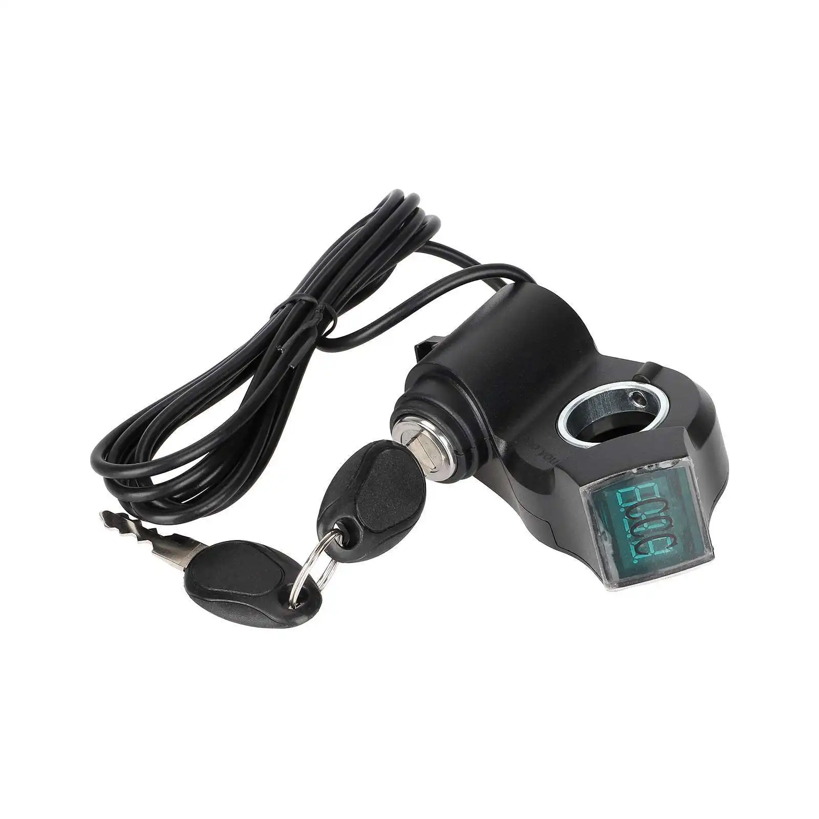 Zündschloss mit 2 Schlüsseln für KUGOO M4 PRO Elektroroller, Zylinder, Starterschalter, Schlösser, Schlüssel