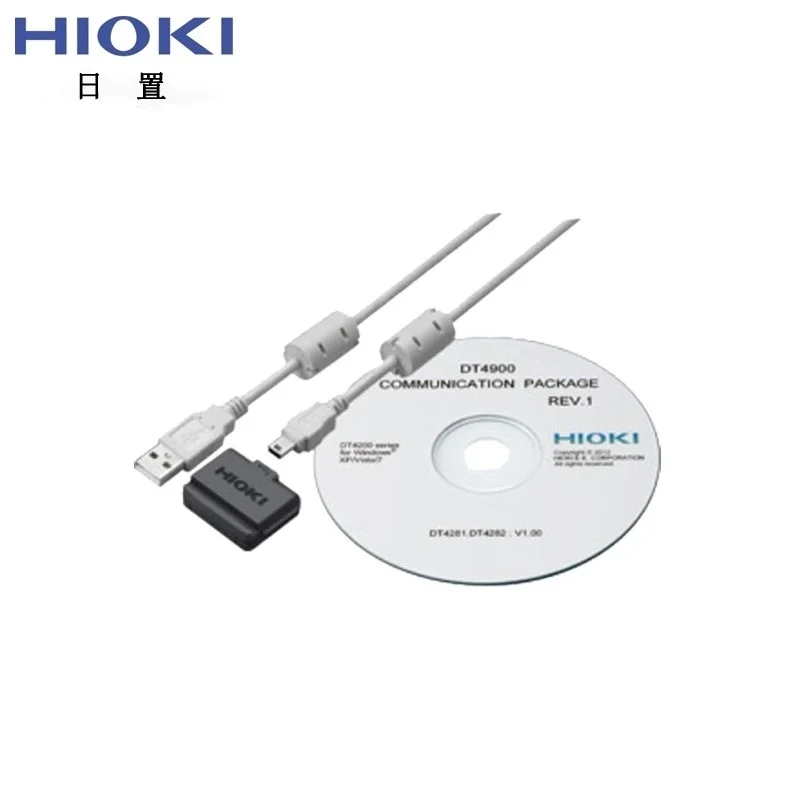 Hioki DT4900-01 USB-Kommunikation umfasst Datenkabel, die Software – Bild 2