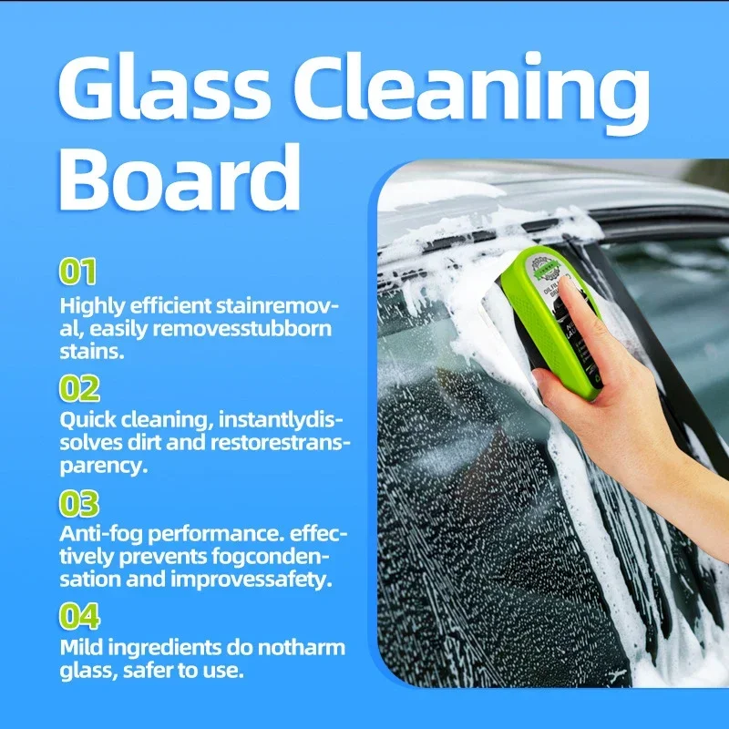 Auto Glas Öl Film Entferner Automotive Glas Schwamm Reinigung Pinsel – Bild 3