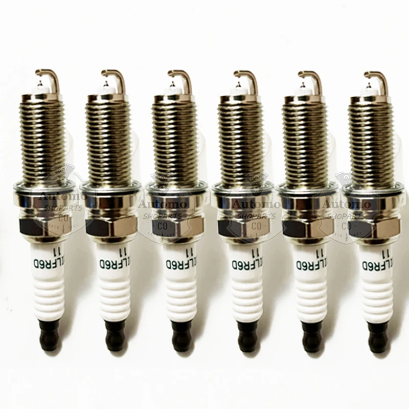 6 Zündspulen-Zündkerzen für 3.5 V6 Toyota Sienna Avalon Camry Highlander Rav4 Venza Lexus RX350 ES350 RX450h
