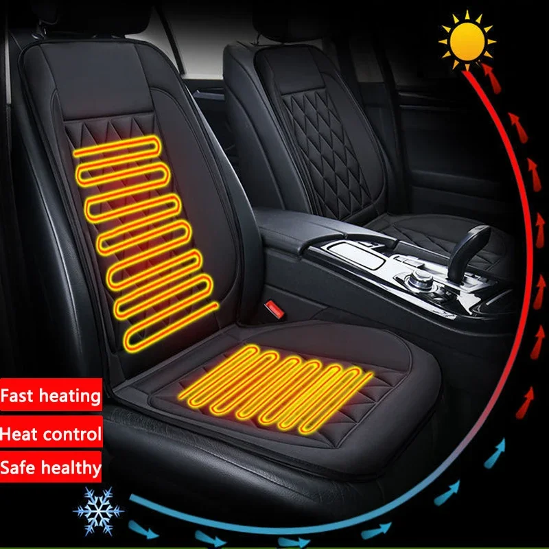 12V beheizte Autos itze Kissen Winter wärmer Sitzheizung Autos itz – Bild 3