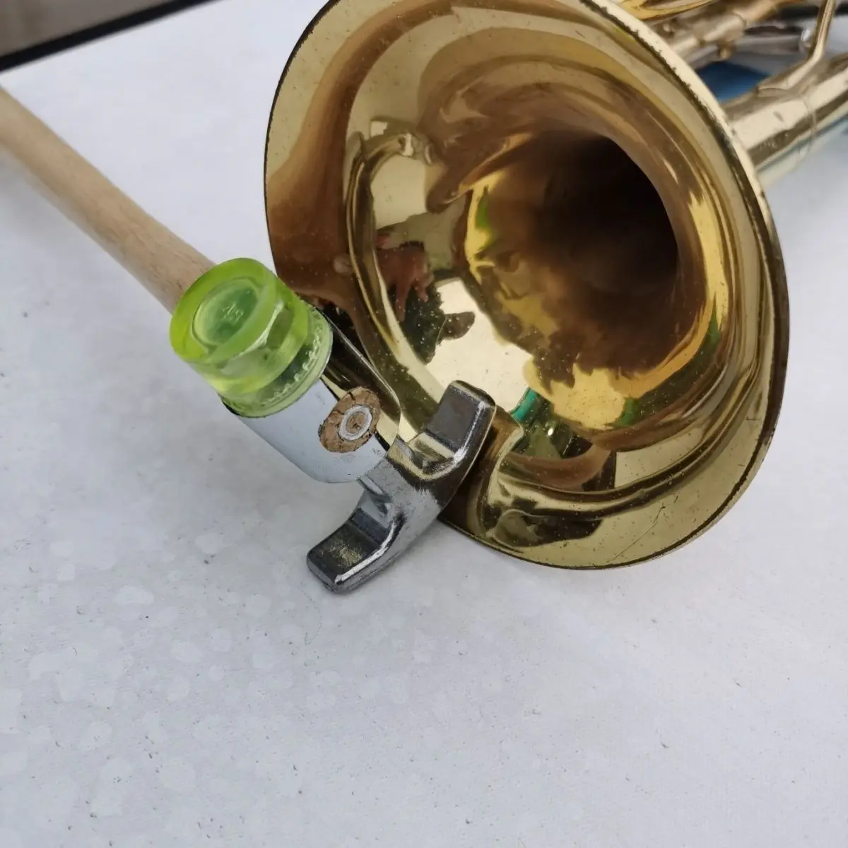 Reparaturset für Blechinstrumente: Kleiner Hammer zur Dellenreparatur für Trompete, Saxophon, Posaune, Tuba