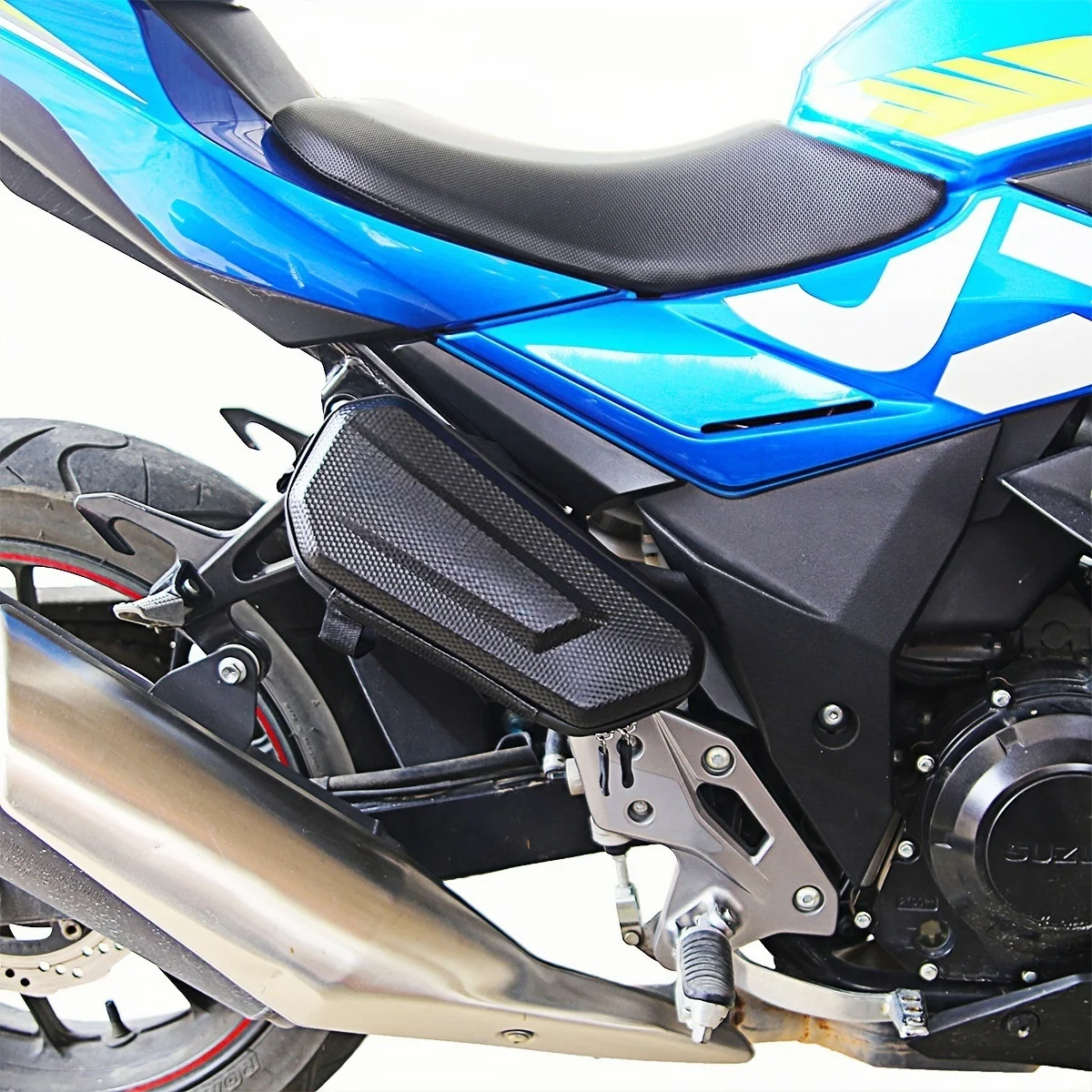 Motorrad-Seitentasche mit großem Fassungsvermögen - universelle – Bild 3