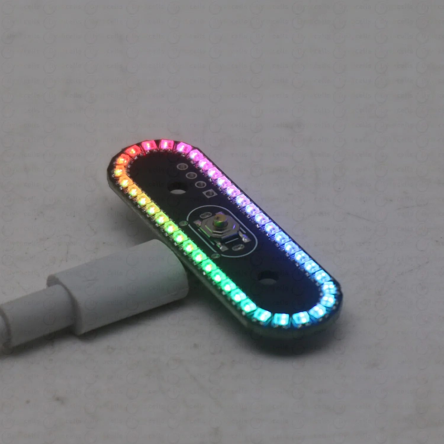 8-Modus Bunte Rücklicht Modell Flow Licht Drahtlose LED Blinkt – Bild 4