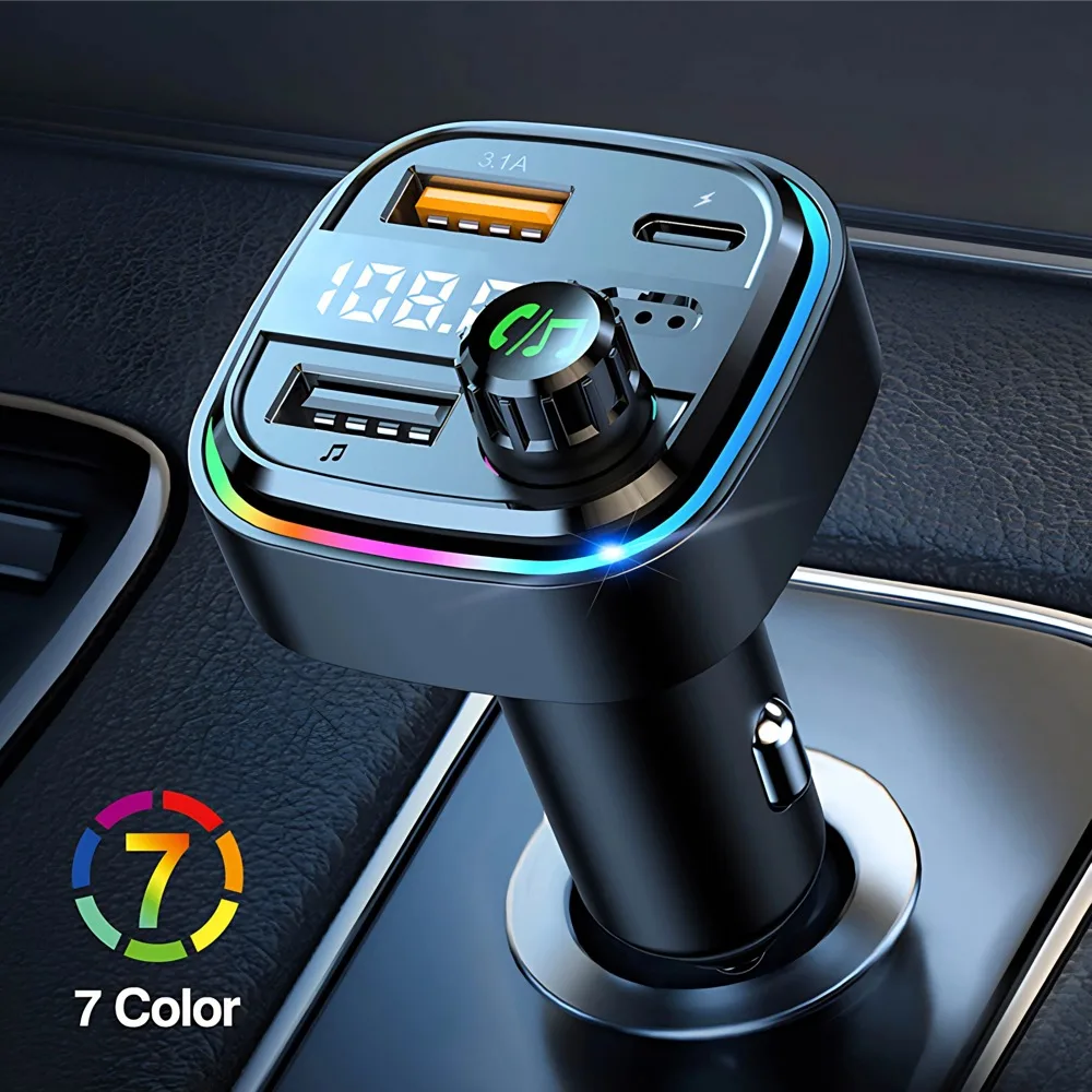 Auto FM-Transmitter Bluetooth Wireless Adapter Freisprechfunktion – Bild 3
