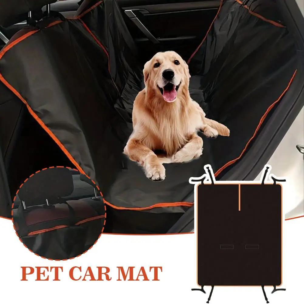 Hund Auto Sitz Abdeckung Für Rücksitz Haustier Auto Matte – Bild 4
